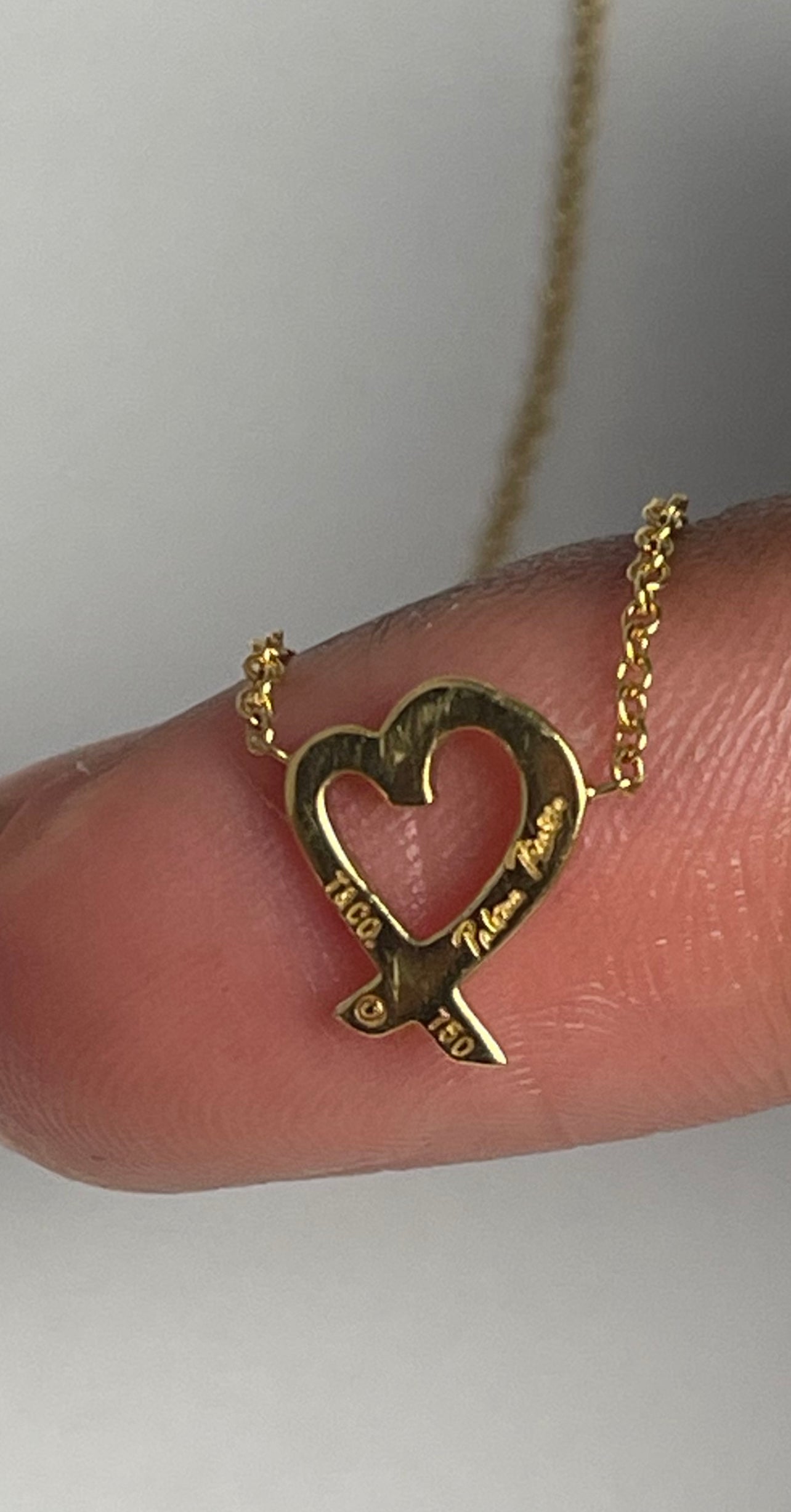Pendentif Tiffany&Co Loving Heart
