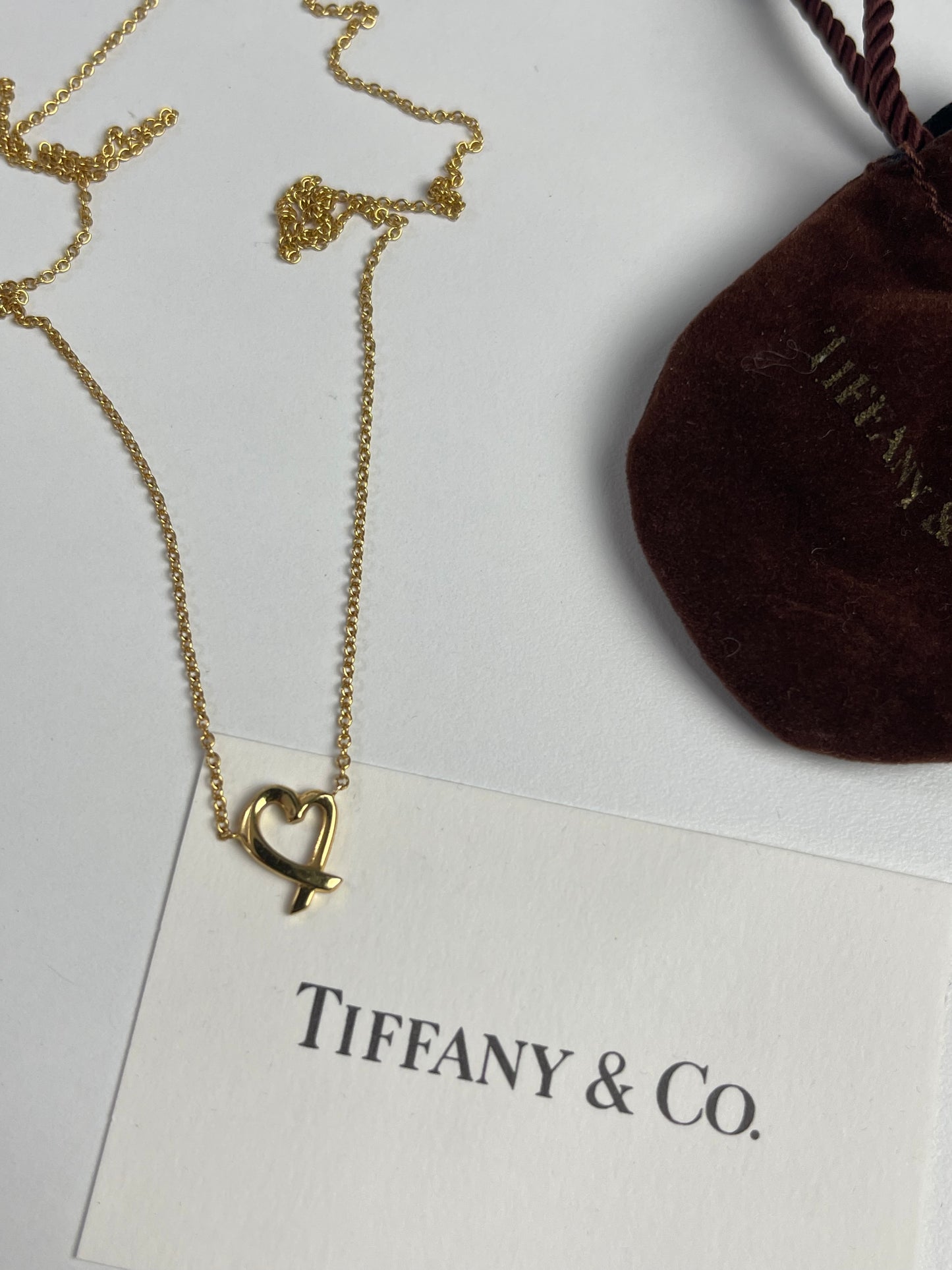 Pendentif Tiffany&Co Loving Heart